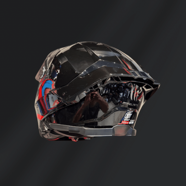 CASCO MT HELMETS THUNDER 4 NEGRO GLOSS - Imagen 4