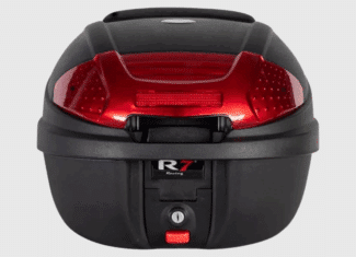 TOP CASE R7 32 LTS PLÁSTICO CON RESPALDO