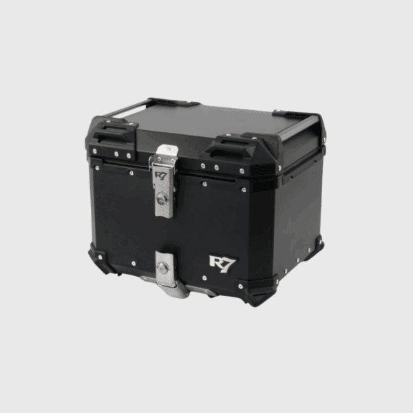 TOP CASE R7 ALUMINIO CON RESPALDO 45 LTS