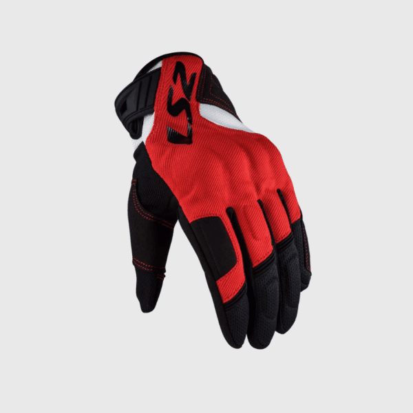 GUANTES LS2 MAN - SILVA ROJO