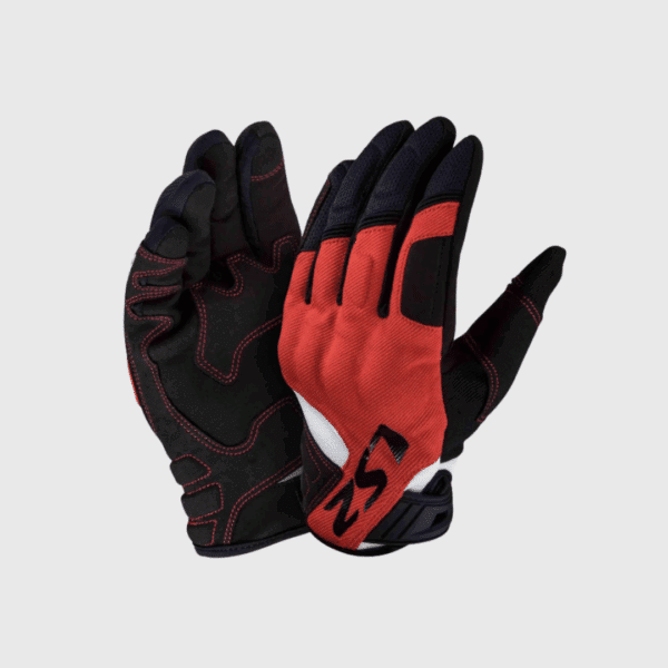GUANTES LS2 MAN - SILVA ROJO - Imagen 3