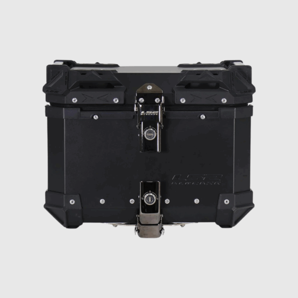 TOP CASE PARA MOTO LS2 B35 ALUMINIO NEGRO 35 LTS