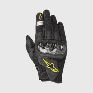 GUANTES ALPINESTARS SMX-1 AIR V2 BLACK/AMA FLUO
