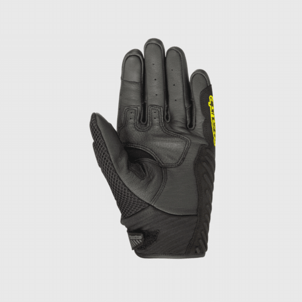 GUANTES ALPINESTARS SMX-1 AIR V2 BLACK/AMA FLUO - Imagen 2