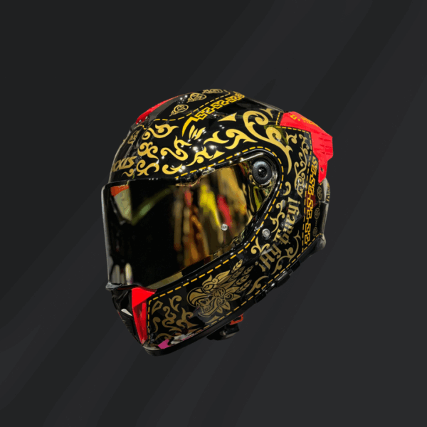 CASCO INTEGRAL AXXIS HAWK B9 AY GÜEY MARIACHI - Imagen 2