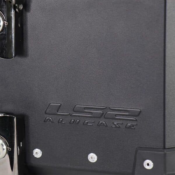 TOP CASE PARA MOTO LS2 B35 ALUMINIO NEGRO 35 LTS - Imagen 6