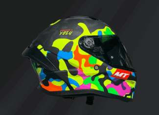 CASCO INTEGRAL MT HELMETS STINGER 2 YOZU B3 MATE