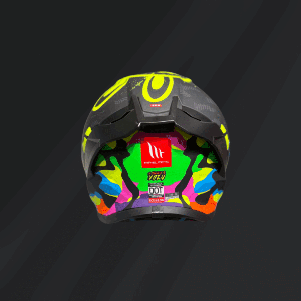 CASCO MT HELMETS STINGER 2 YOZU B3 MATE - Imagen 3