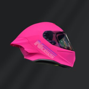 CASCO INTEGRAL NOSS NS-801 ROSA MATE