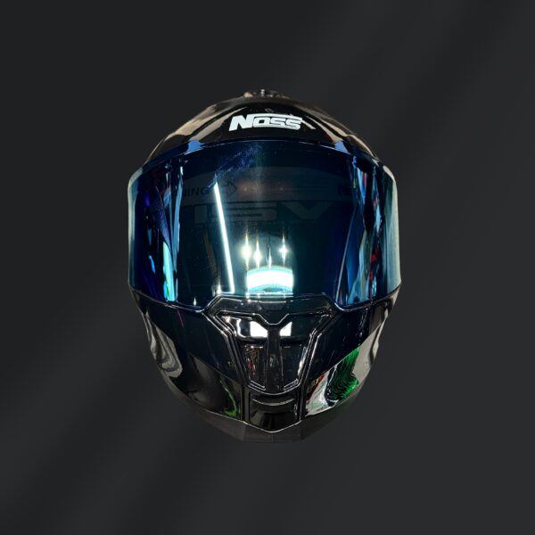 CASCO INTEGRAL NOSS NS-816 NEGRO GLOSS - Imagen 3