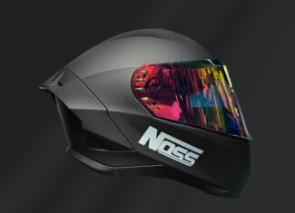 CASCO INTEGRAL NOSS NS-816 NEGRO MATE