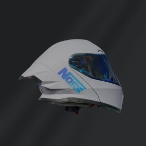 CASCO ABATIBLE NOSS NS-X90 GRIS MATE