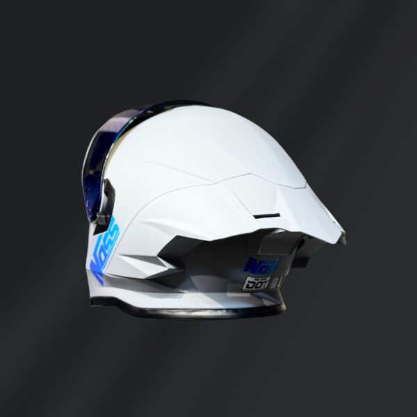 CASCO ABATIBLE NOSS NS-X90 GRIS MATE - Imagen 3