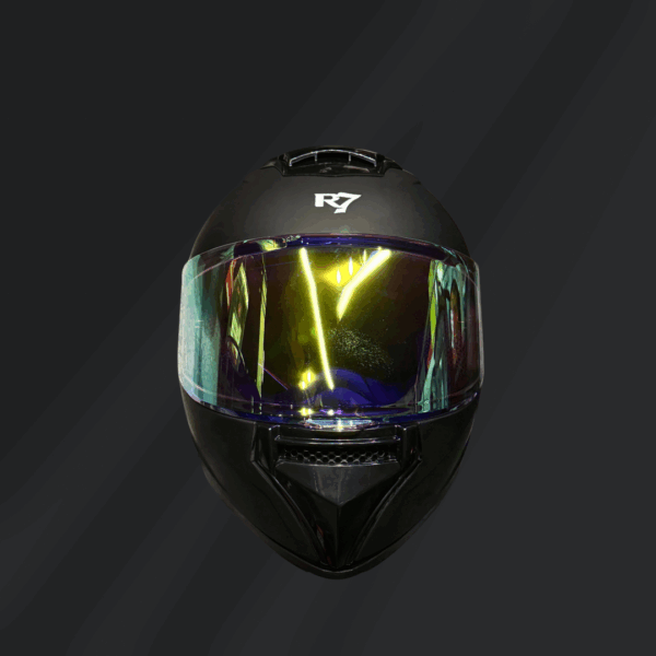 CASCO INTEGRAL R7 DELTA NEGRO MATE - Imagen 2