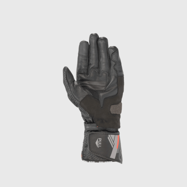 GUANTES DE PIEL ALPINESTARS SP-8 V3 NGO/BCO - Imagen 2