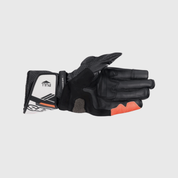 GUANTES ALPINESTARS SP-8 V3 NGO/BCO/ROJ FLUO - Imagen 2