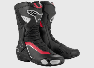 BOTAS ALPINESTARS SMX-6 V3 NEG/ROJ FLUO