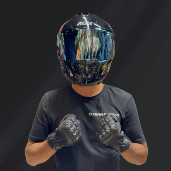 COMBO BIKER: CASCO + GUANTES 😍 - Imagen 2