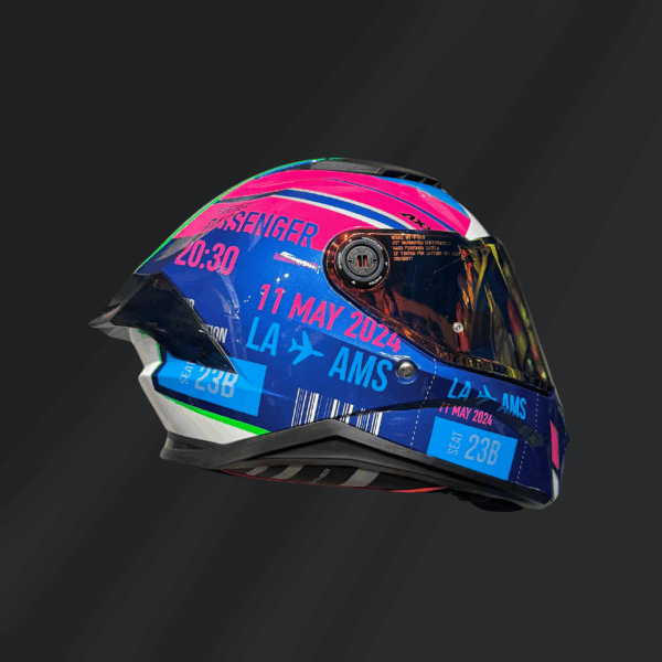 CASCO INTEGRAL AXXIS PANTHER PASSENGER A1 ROSA GLOSS