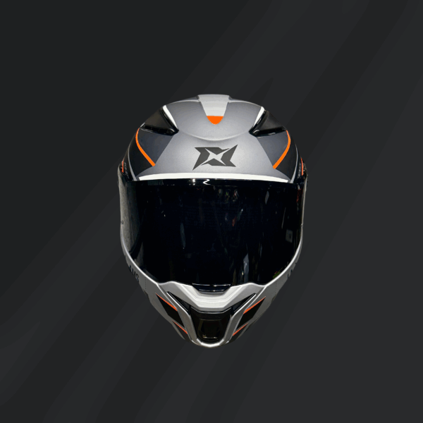 CASCO INTEGRAL AXXIS PANTHER PASSENGER A1 GRIS MATE - Imagen 3