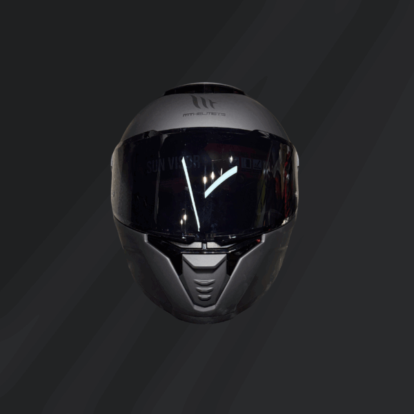 CASCO INTEGRAL MT HELMETS THUNDER 4 GRIS MATE - Imagen 2