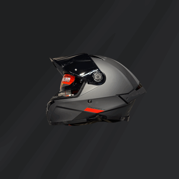 CASCO INTEGRAL MT HELMETS THUNDER 4 GRIS MATE - Imagen 3