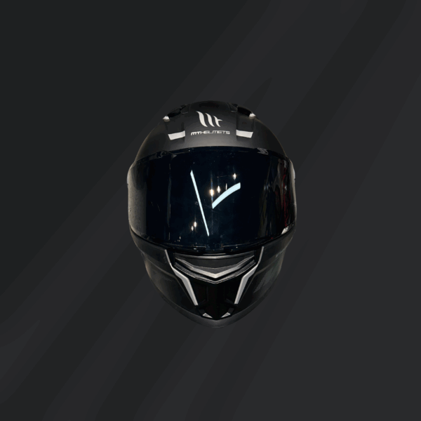 CASCO INTEGRAL MT HELMETS STINGER 2 FULL BLACK MATE - Imagen 2