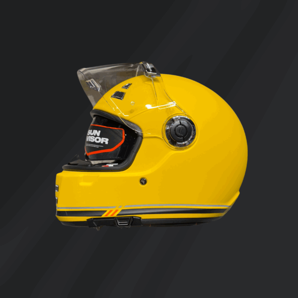 CASCO INTEGRAL MT JARAMA SV C3 AMARILLO MATE - Imagen 3