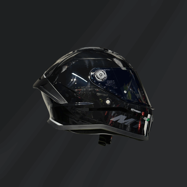 CASCO INTEGRAL MT HELMETS STINGER 2 BLACK GLOSS