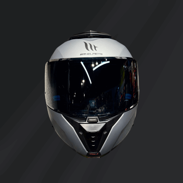 CASCO ABATIBLE MT ATOM 2 TITANIUM MATE - Imagen 2