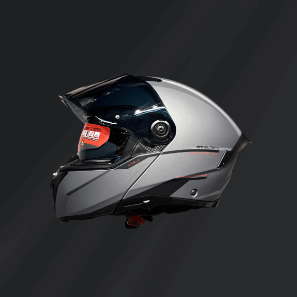 CASCO ABATIBLE MT ATOM 2 TITANIUM MATE - Imagen 3