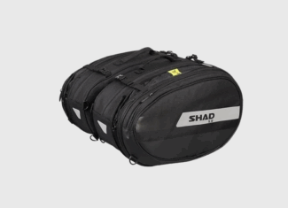 JUEGO DE MALETAS LATERALES SHAD 58 LTS COLOR NEGRO