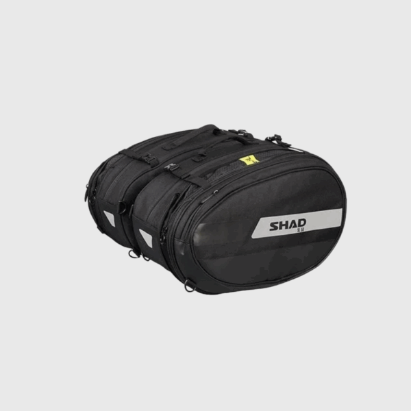 JUEGO DE MALETAS LATERALES SHAD 58 LTS COLOR NEGRO