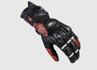 GUANTES DEPORTIVOS LS2 FENG MAN ROJO