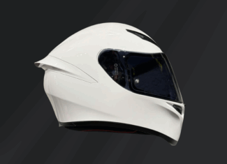 CASCO INTEGRAL AGV K1S BLANCO