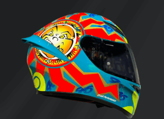 CASCO INTEGRAL AGV K1S ROSSI MUGELLO 1999