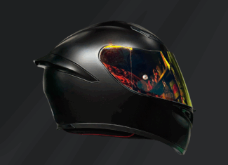 CASCO INTEGRAL AGV K1S NEGRO