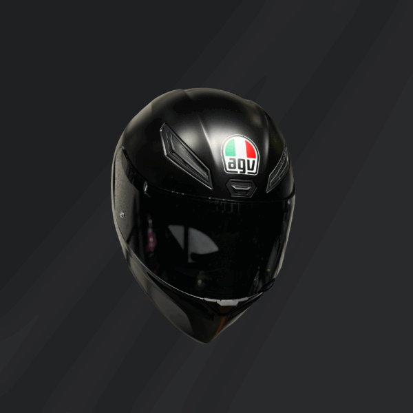 CASCO INTEGRAL AGV K1S NEGRO - Imagen 2
