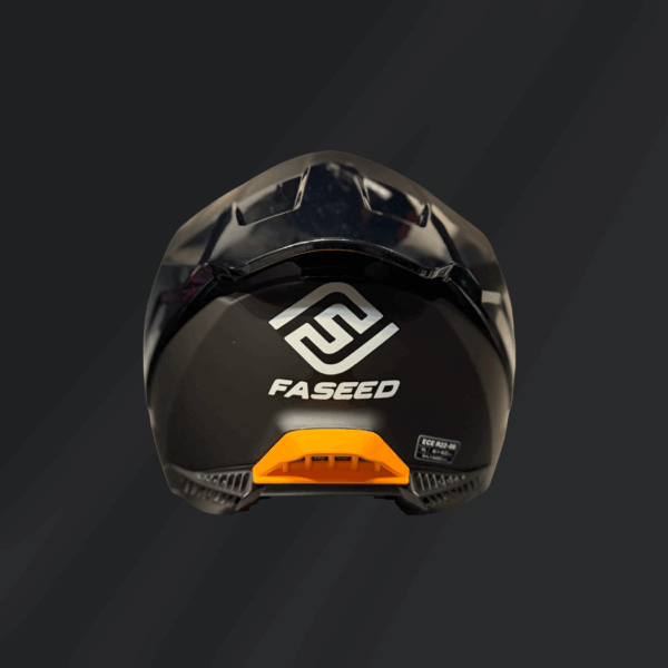 CASCO INTEGRAL FASEED FS 865 NEGRO MATE - Imagen 4