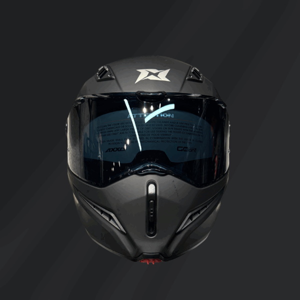 CASCO ABATIBLE AXXIS GHOST FIGHTER A1 NEGRO - Imagen 3