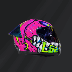 CASCO INTEGRAL LS2 RAPID II BADASS VERDE