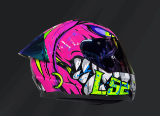 CASCO INTEGRAL LS2 RAPID II BADASS VERDE