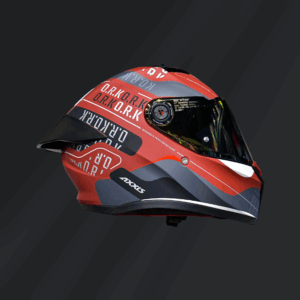 CASCO INTEGRAL AXXIS FÉNIX ORK ROJO MATE