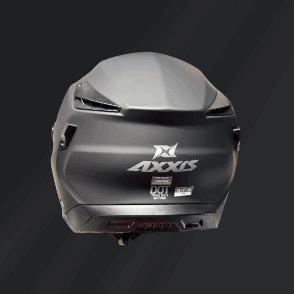 CASCO ABATIBLE AXXIS GHOST FIGHTER A1 NEGRO - Imagen 4