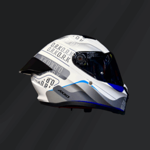 CASCO INTEGRAL AXXIS FÉNIX ORK BLANCO/AZUL MATE