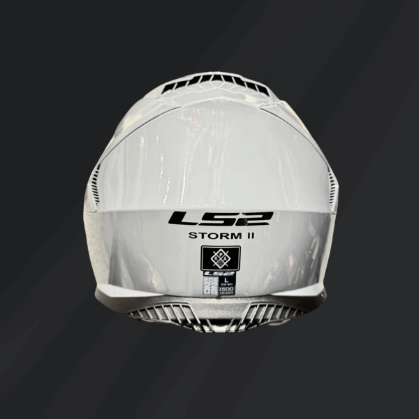 CASCO INTEGRAL LS2 STORM II NARDO GRIS FF800 - Imagen 4