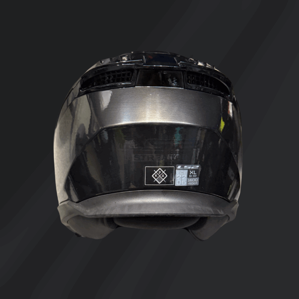 CASCO INTEGRAL LS2 STREAM II JEANS TITANIUM FF808 - Imagen 3