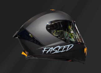 CASCO INTEGRAL FASEED FS 865 NEGRO MATE