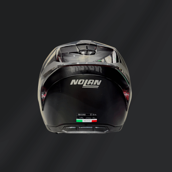 CASCO INTEGRAL NOLAN N60-6 SPORT ARGENTO SILVER EDITION - Imagen 4