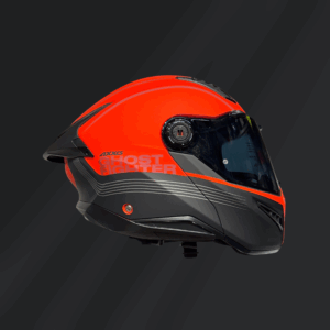 CASCO ABATIBLE AXXIS GHOST FIGHTER C5 BITONE ROJO MATE